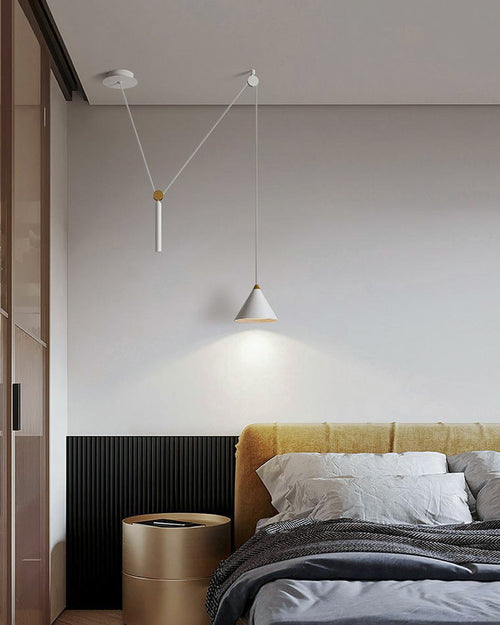 WOW Cone Counterweight Pulley Swag Pendant Lamp-wow2230
