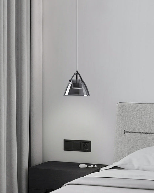 WOW 3 Light Smoked Glass Pendant Light-wow2238
