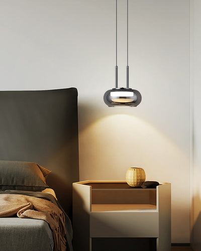WOW Round Smoked Glass Pendant Light-wow2322
