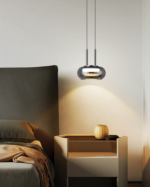 WOW Round Smoked Glass Pendant Light-wow2322