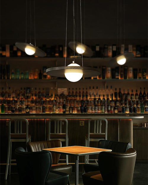 WOW Black Disc Pendant Light-wow2324