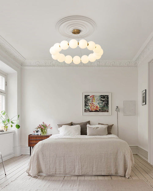 WOW Pearl Necklace Round Chandelier-wow2344