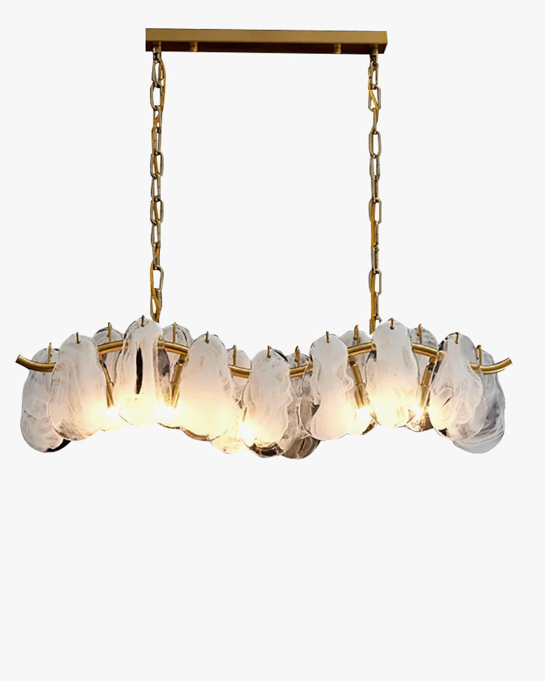 WOW Cloud Glass Linear Chandelier-wow2358