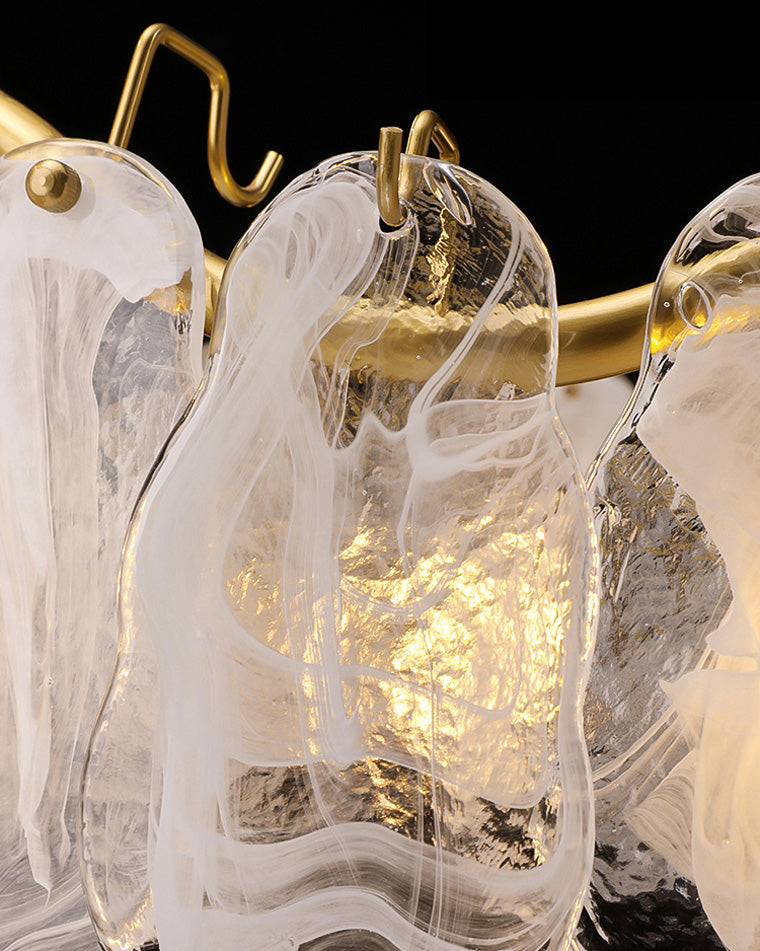 WOW Cloud Glass Linear Chandelier-wow2358