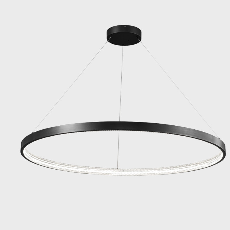 WOW Circular Led Brass Chandelier-wow2357