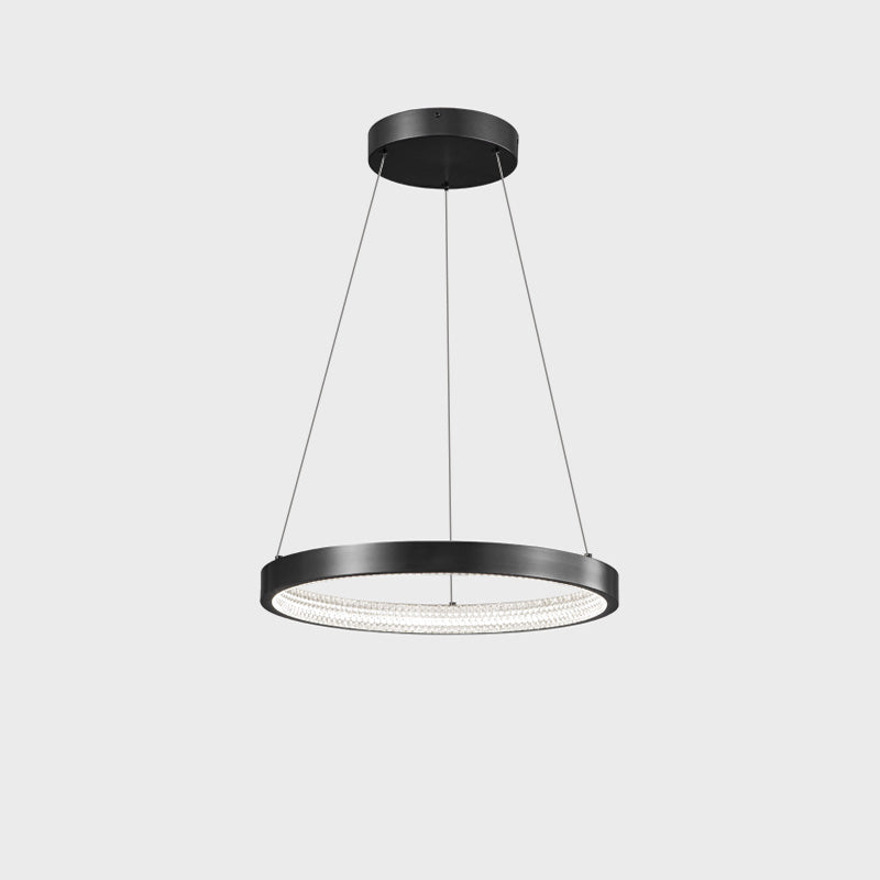 WOW Circular Led Brass Chandelier-wow2357
