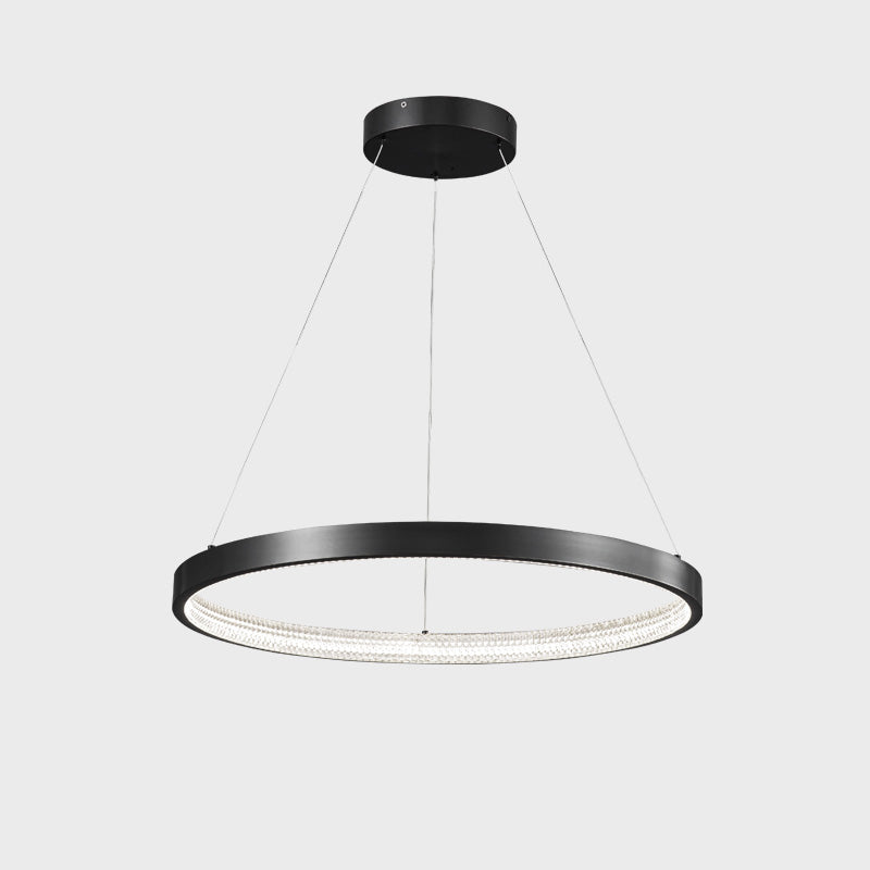 WOW Circular Led Brass Chandelier-wow2357