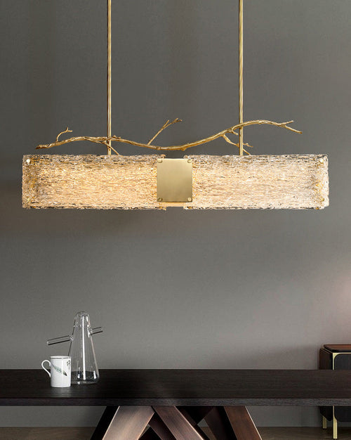 WOW Rectangular Glass Chandelier-wow2364