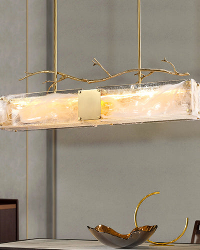 WOW Rectangular Glass Chandelier-wow2364