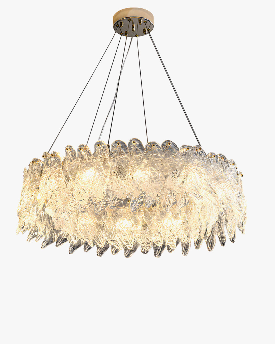 WOW Leaf Glass Chandelier-wow2374