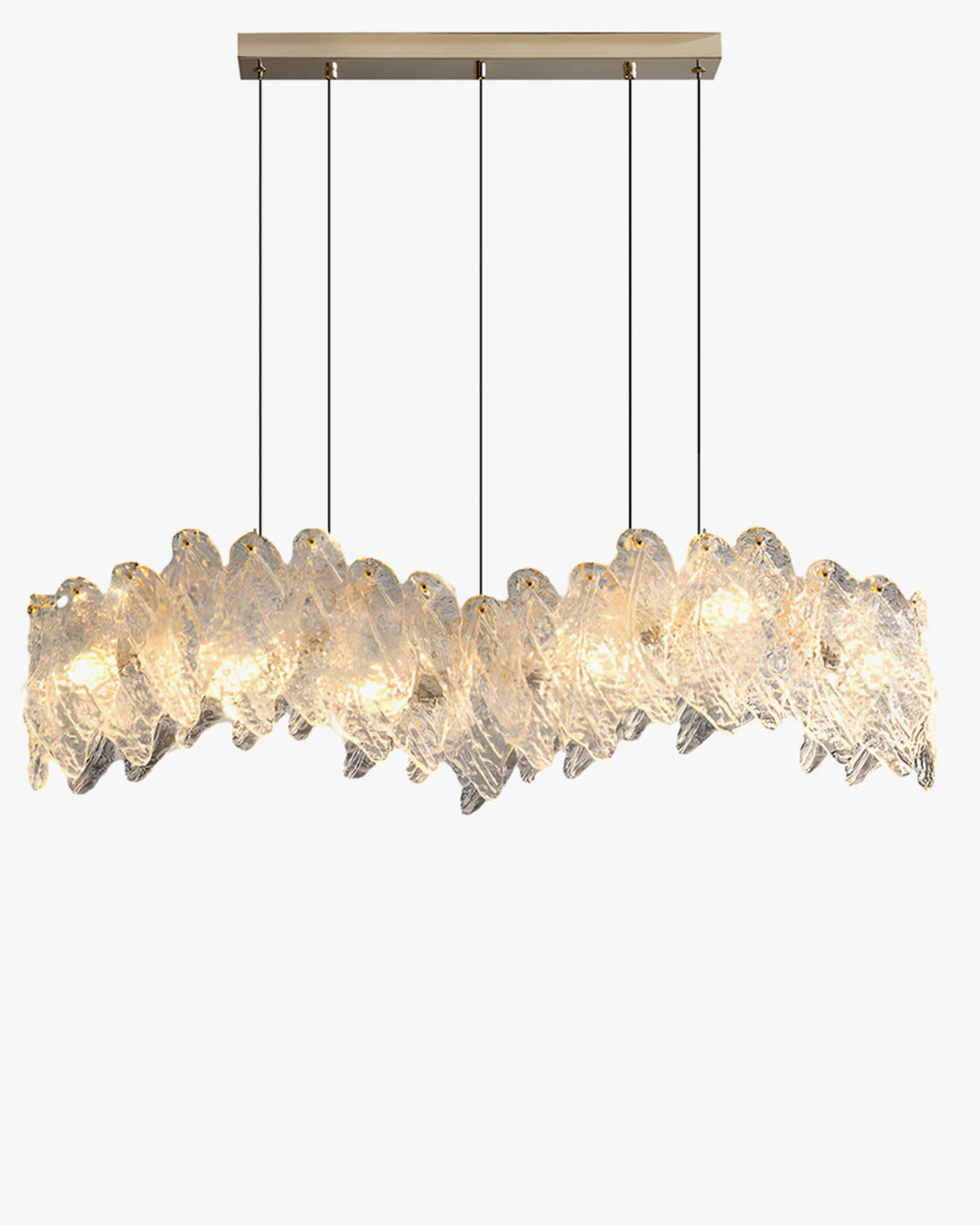 WOW Leaf Glass Chandelier-wow2374