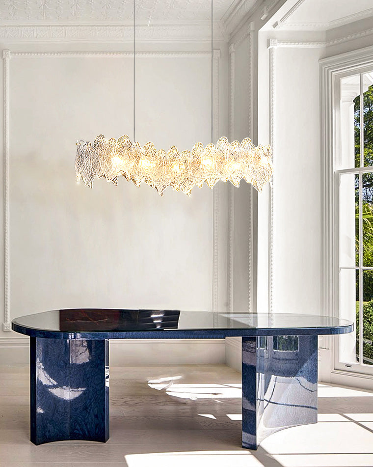 WOW Leaf Glass Chandelier-wow2374