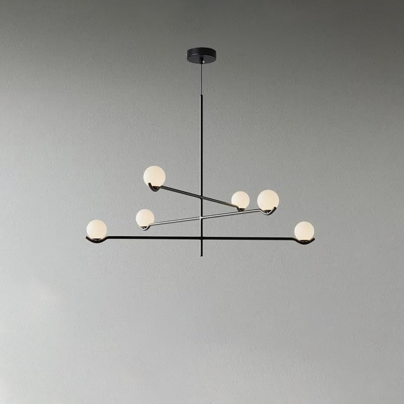 WOW Adjustable Glass Ball Chandelier-wow2584