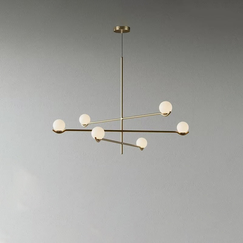 WOW Adjustable Glass Ball Chandelier-wow2584