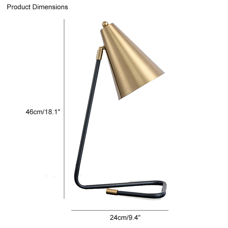 WOW Funky Articulating Cone Reading Desk Lamp-wow8015