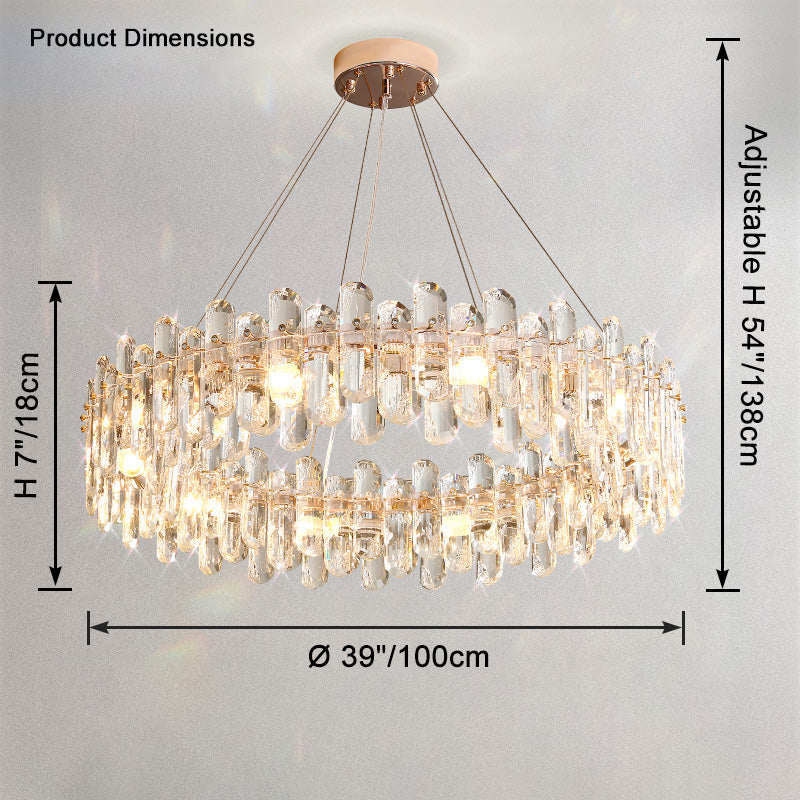WOW Crystal Round Chandelier-wow2406
