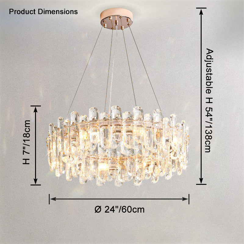 WOW Crystal Round Chandelier-wow2406