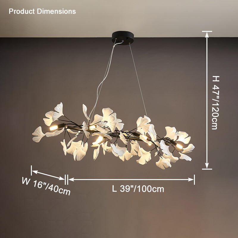 WOW Gingko Linear Chandelier-wow2413