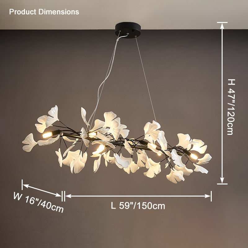 WOW Gingko Linear Chandelier-wow2413