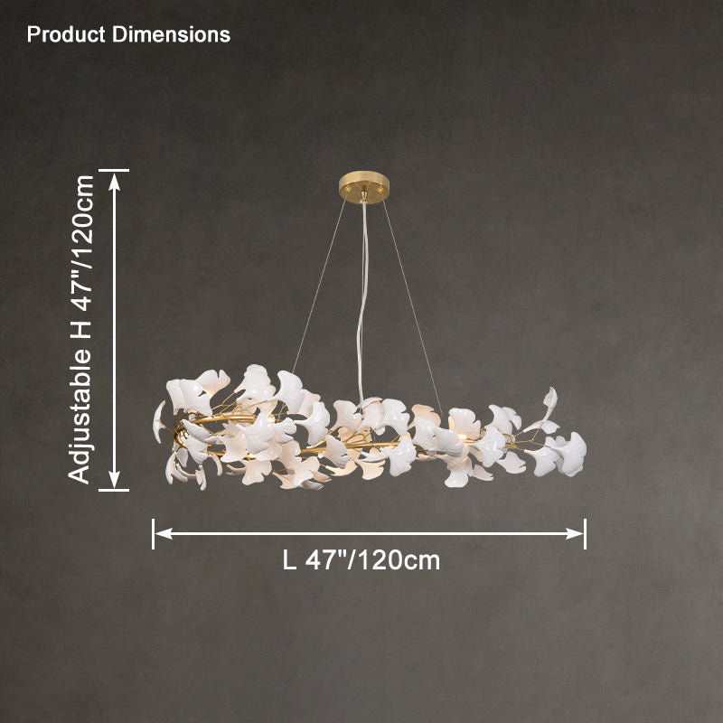 WOW Gingko Linear Chandelier-wow2415
