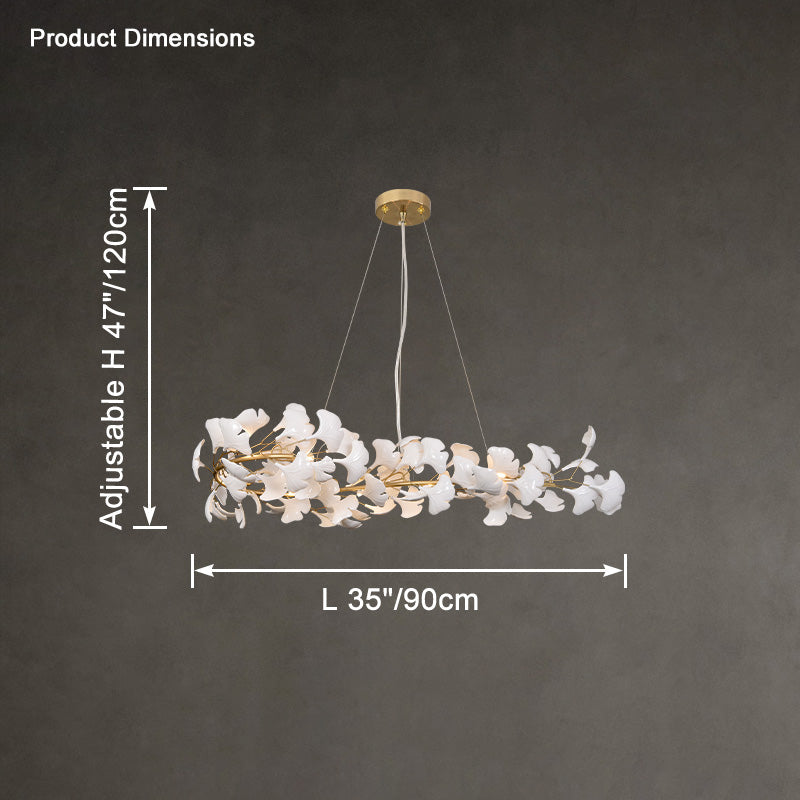 WOW Gingko Linear Chandelier-wow2415