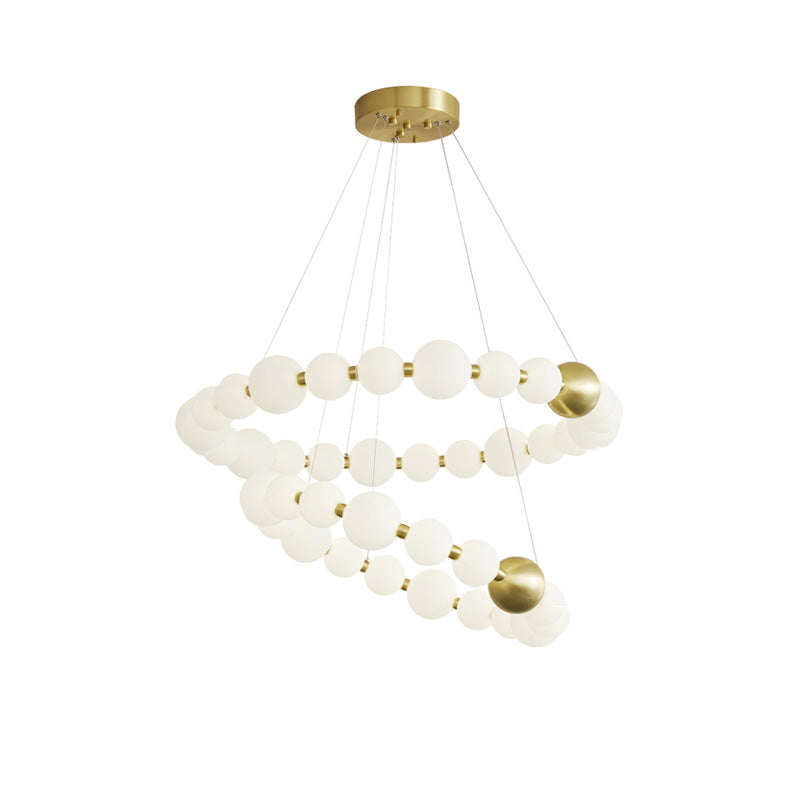 WOW Pear Necklace Circular Chandelier-wow2449
