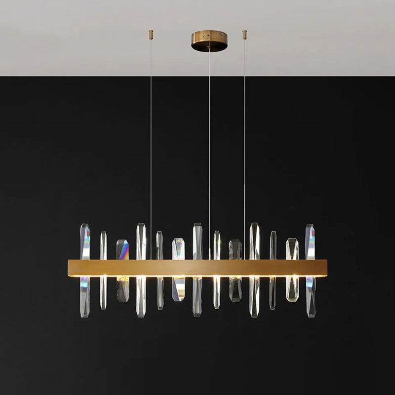 WOW Linear Crystal Chandelier-wow2485b