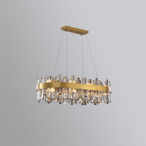 WOW Long Oval Crystal Chandelier-wow2486