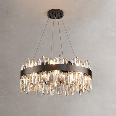 WOW Round Crystal Chandelier-wow2488a