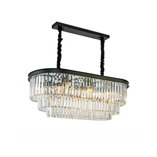 WOW Tiered Oval Crystal Chandelier-WOW2489
