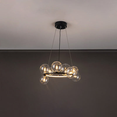 WOW Circular Glass Bubble Chandelier-wow2493