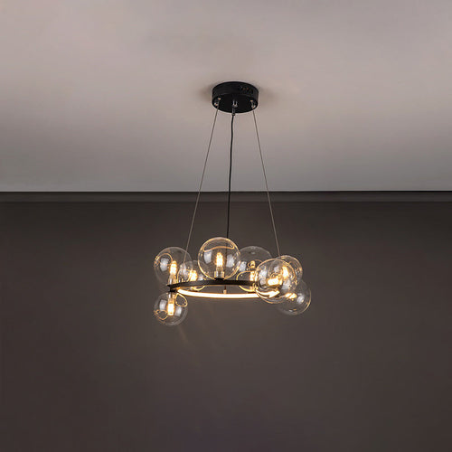 WOW Circular Glass Bubble Chandelier-wow2493