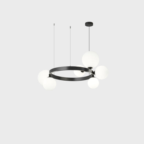 WOW Circular Frosted Bubble Chandelier-wow2494