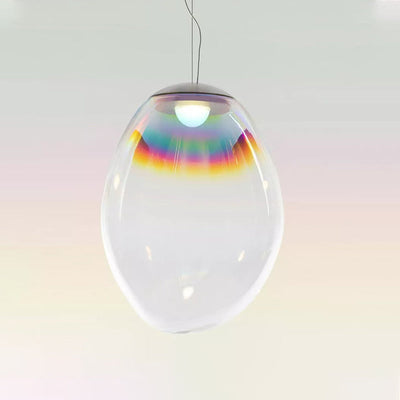 WOW Iridescent Glass Bubble Pendant Light-wow2502