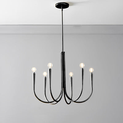 WOW Swoop Arm Candle Chandelier-wow2508