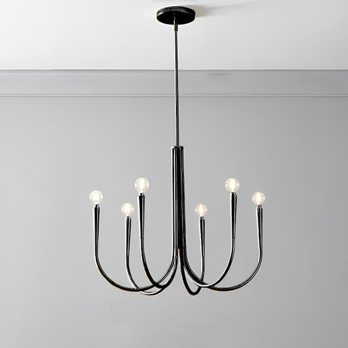 WOW Swoop Arm Candle Chandelier-wow2508