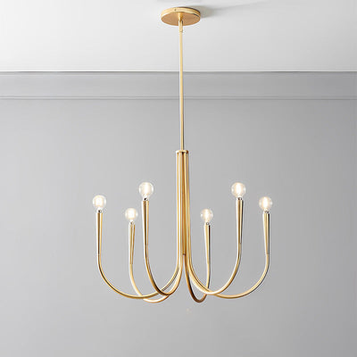 WOW Swoop Arm Candle Chandelier-wow2508