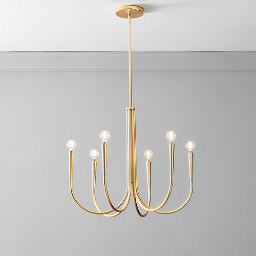 WOW Swoop Arm Candle Chandelier-wow2508