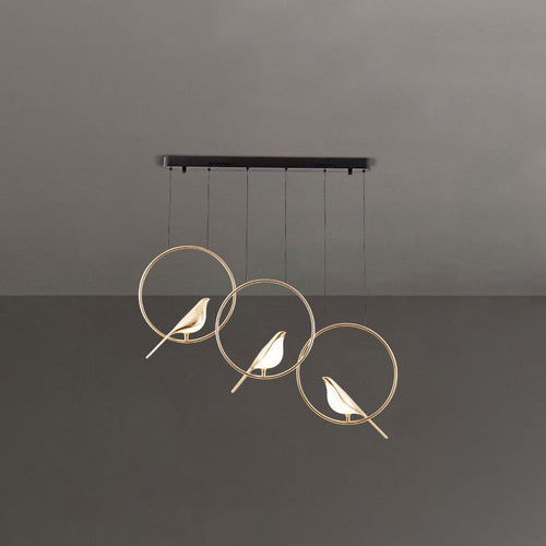 WOW Gold Bird Chandelier-wow2512a