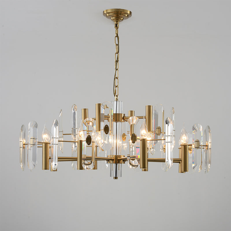 WOW Gold Candle Crystal Chandelier-wow2518