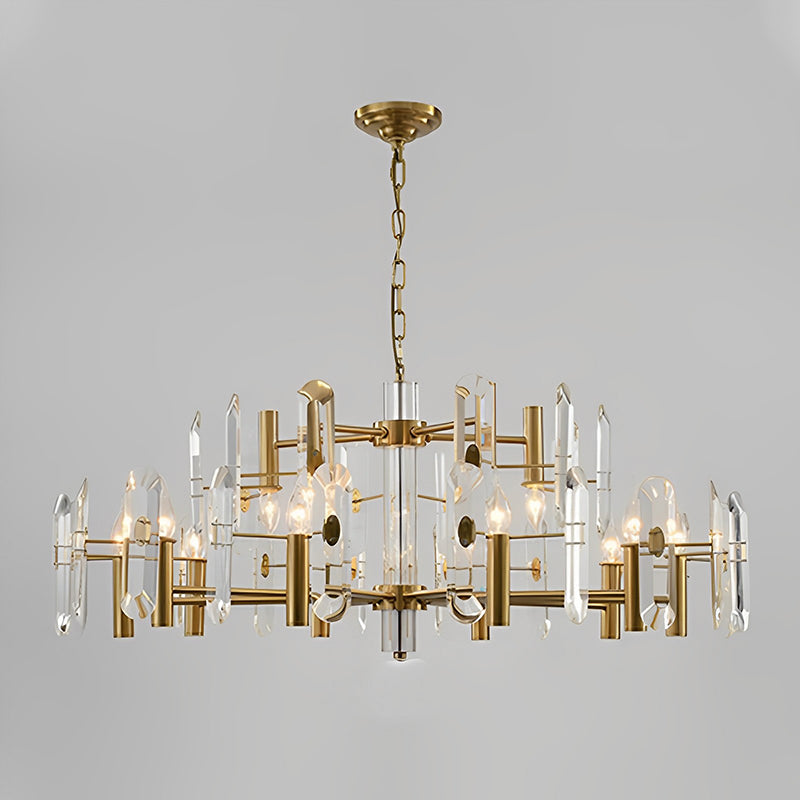 WOW Gold Candle Crystal Chandelier-wow2518