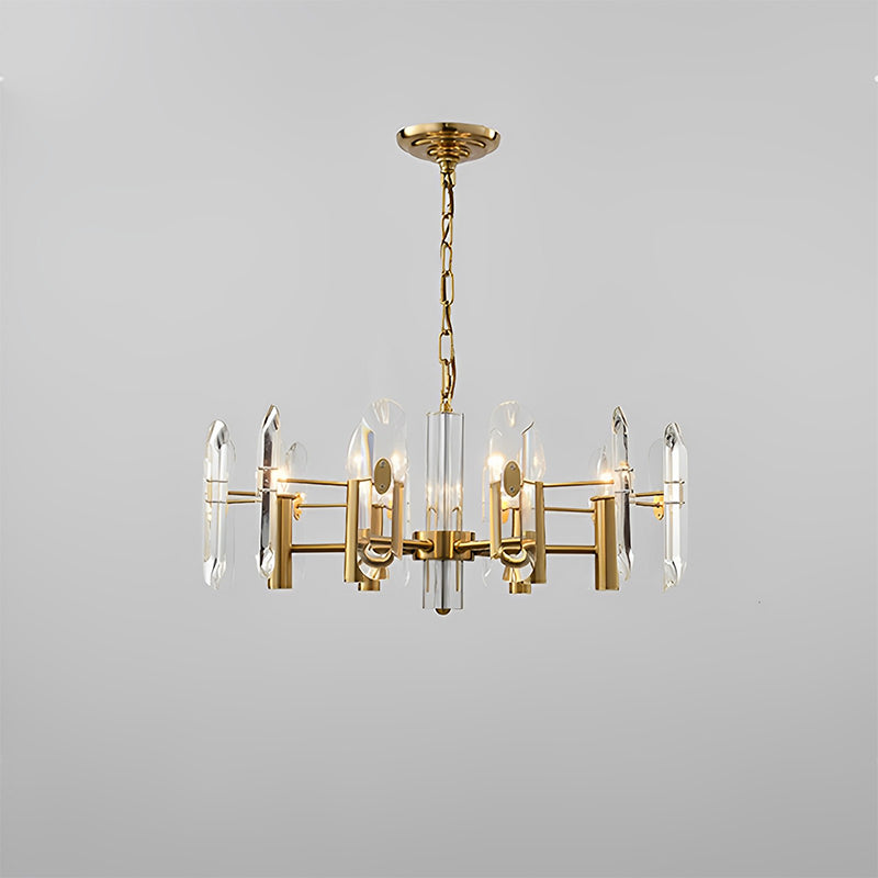 WOW Gold Candle Crystal Chandelier-wow2518