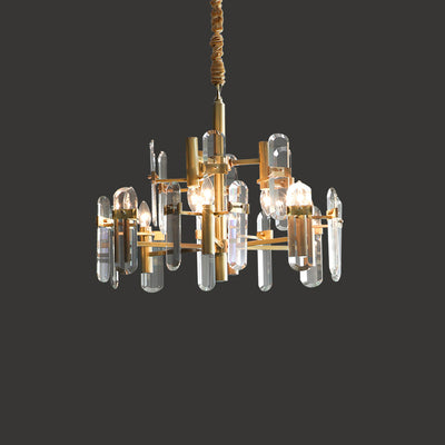 WOW Black Candle Crystal Chandelier-wow2519