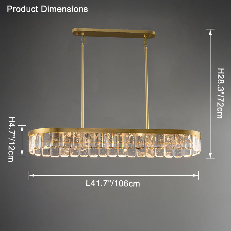 WOW Linear Crystal Chandelier-wow2540