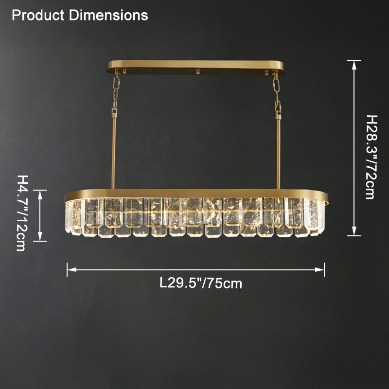 WOW Linear Crystal Chandelier-wow2540