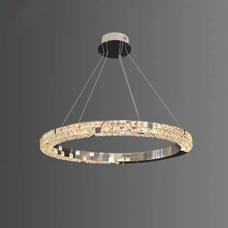 WOW Tiered Circular Crystal Chandelier-wow2544