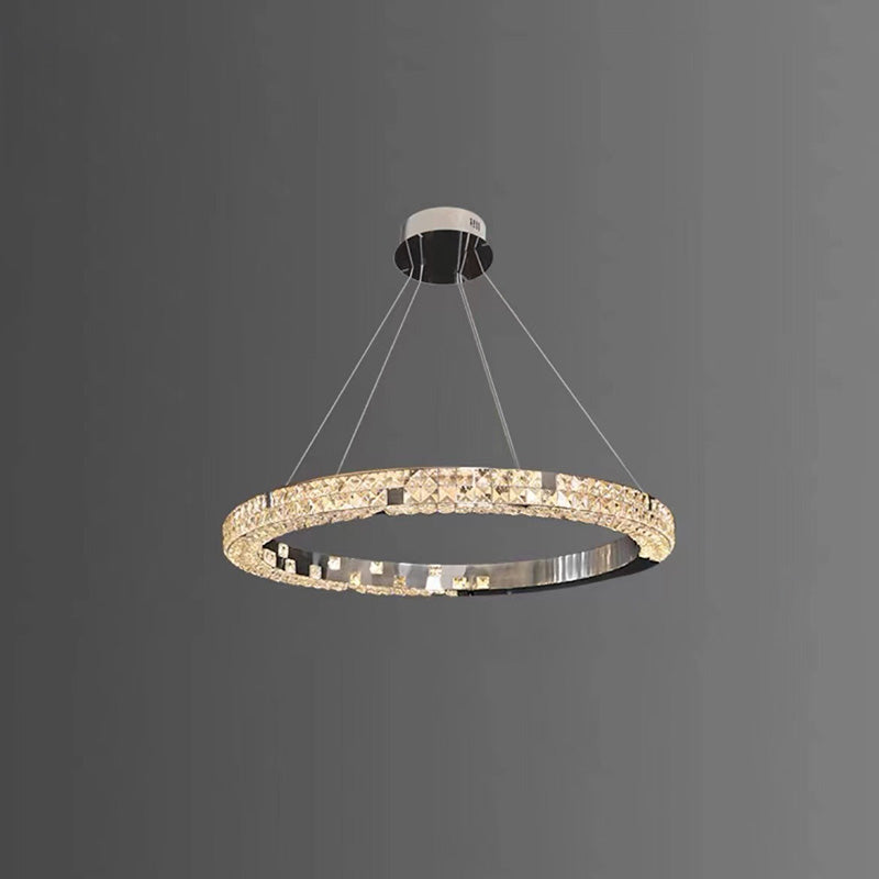 WOW Tiered Circular Crystal Chandelier-wow2544