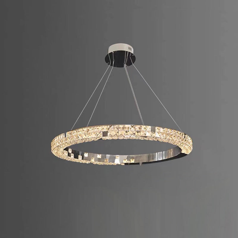 WOW Tiered Circular Crystal Chandelier-wow2544