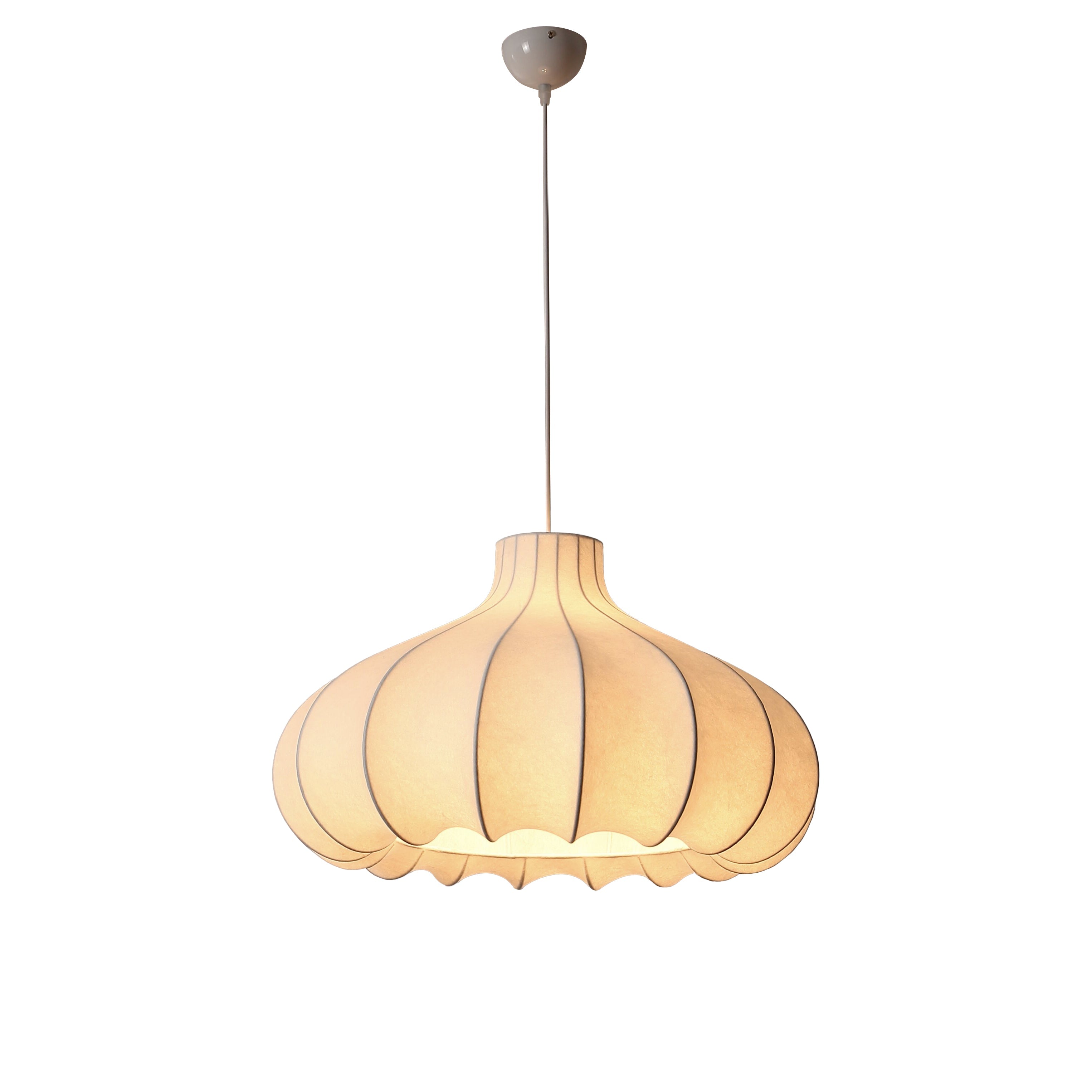 WOW Pumpkin Silk Pendant Light-wow2568