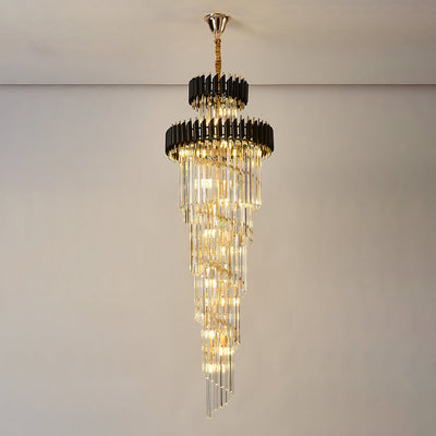 WOW Cascading Crystal Prism Chandelier-wow2570